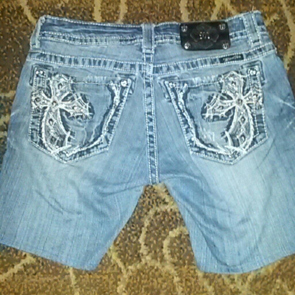 Miss Me cut off Jean shorts